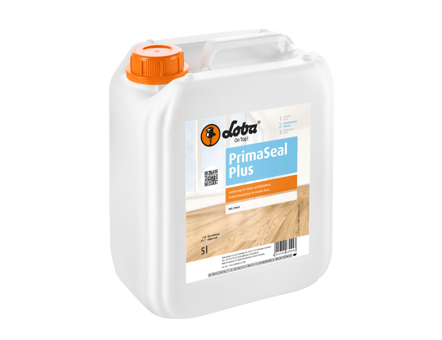 PrimaSeal Plus 5L ready-to-use sealant and primer product