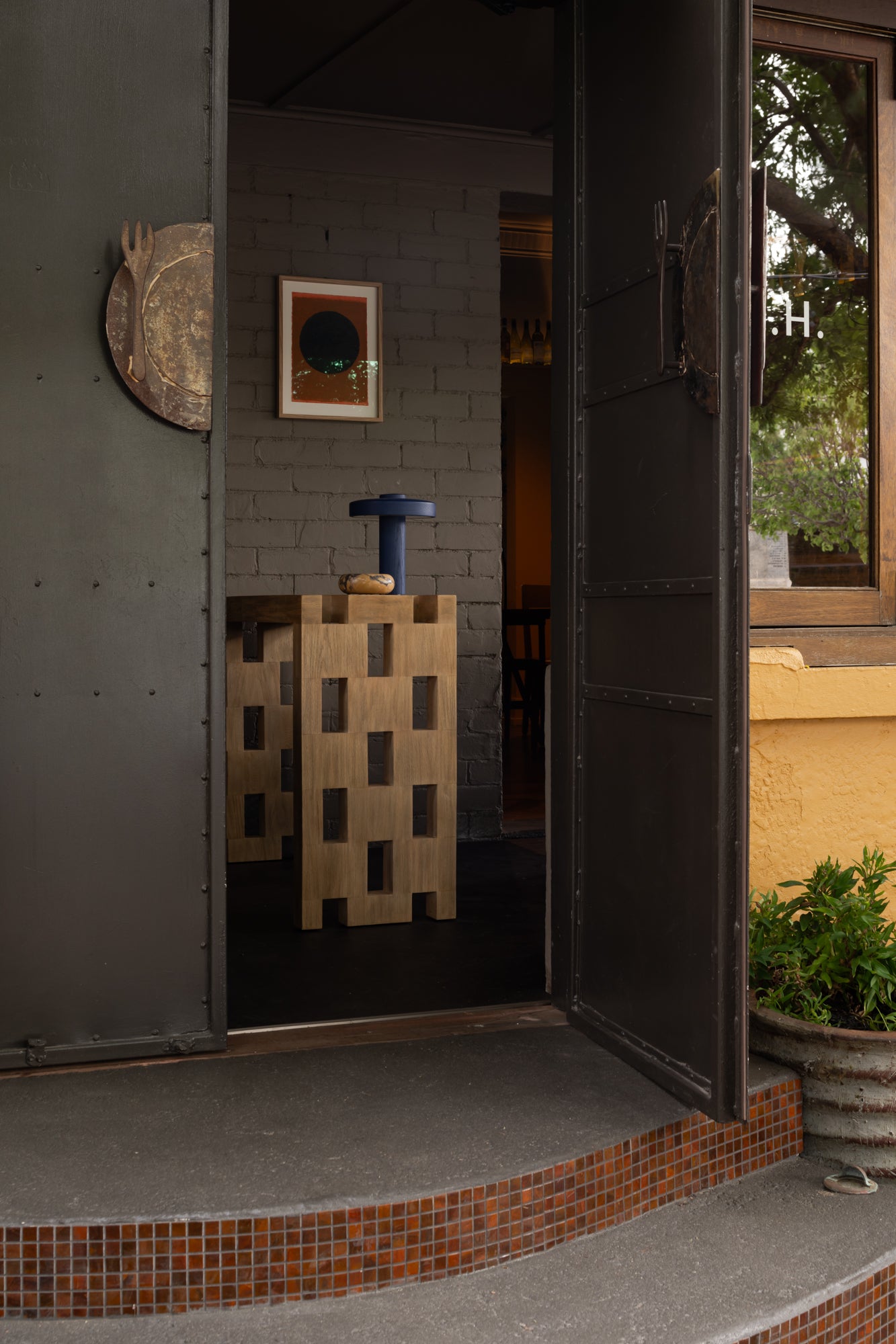 Charcoal Cork Floor Tile