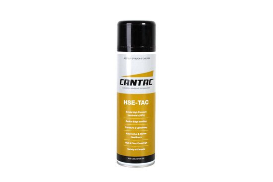 Tac Aerosol spray adhesive for flooring installation and edge bonding