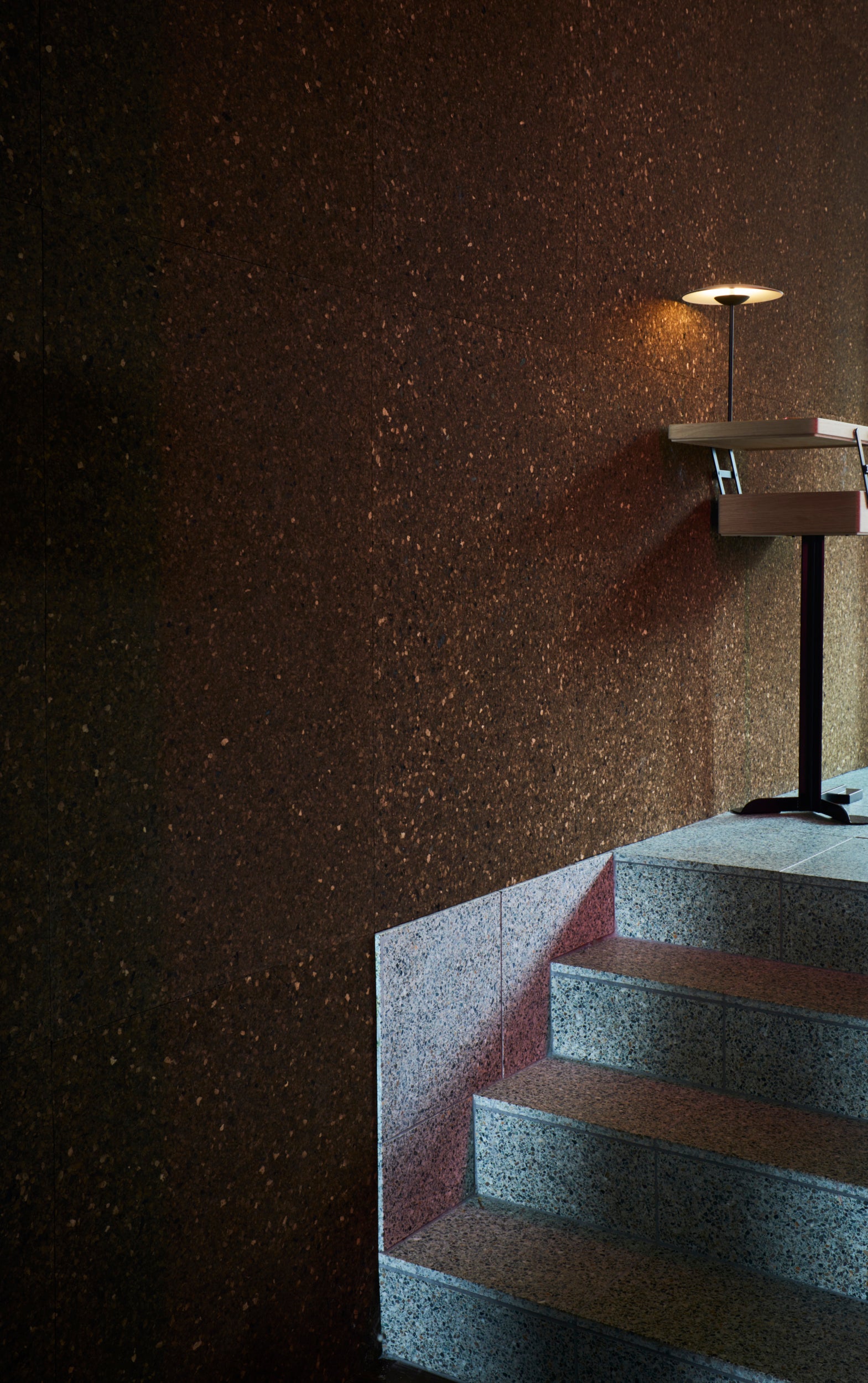 Charcoal Veneer Cork Sheet