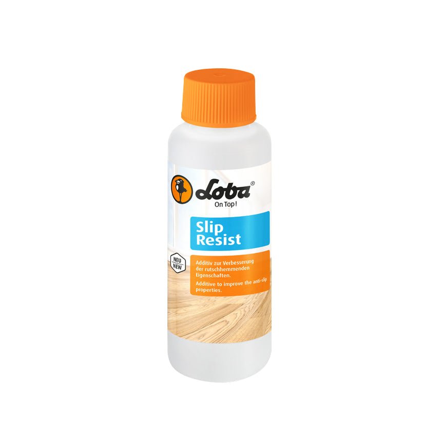 LOBA SlipResist additive for improving slip resistance on finished floors