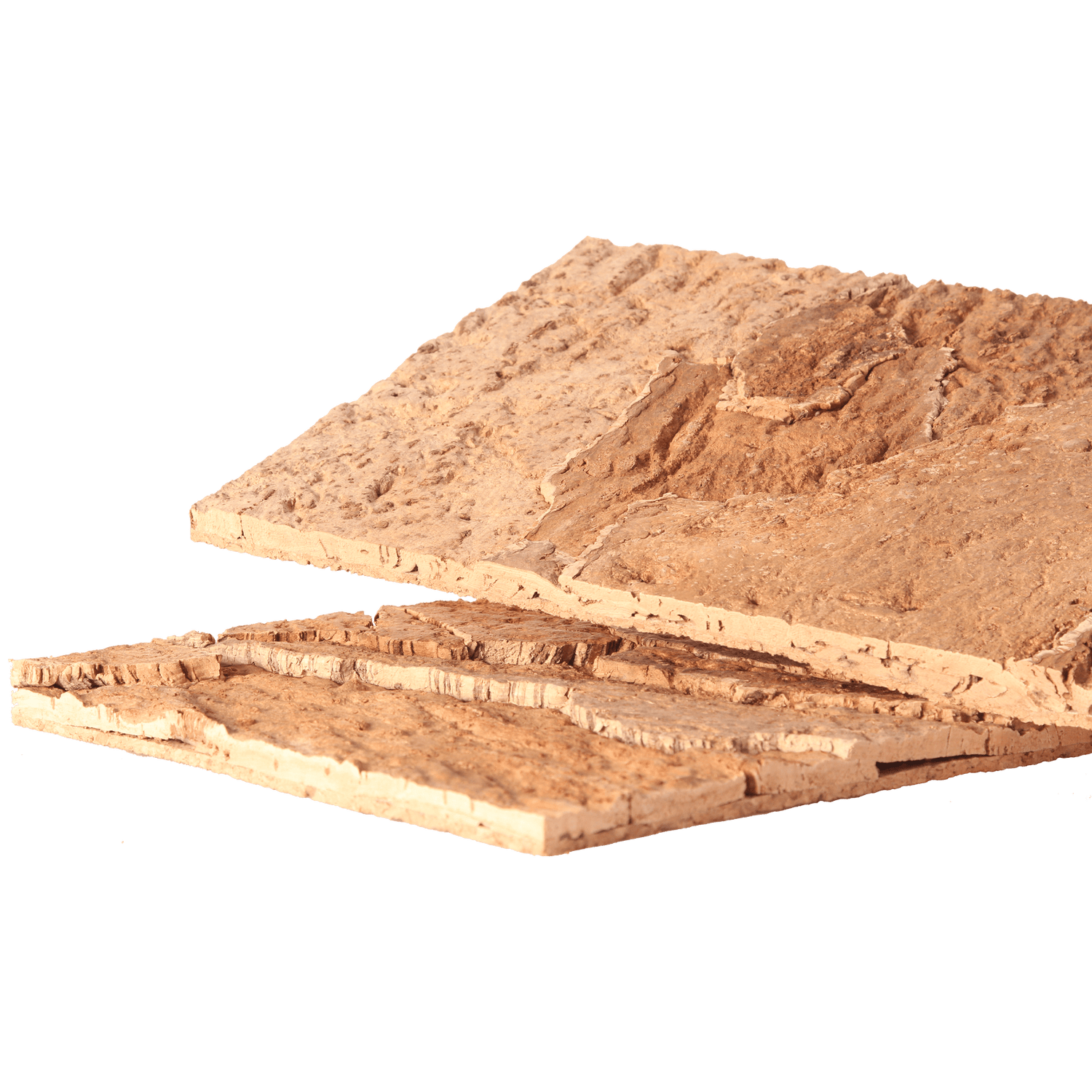 Sandstone-inspired cork panels that celebrate earthy texture and warmth while remaining wholly natural and sustainable.