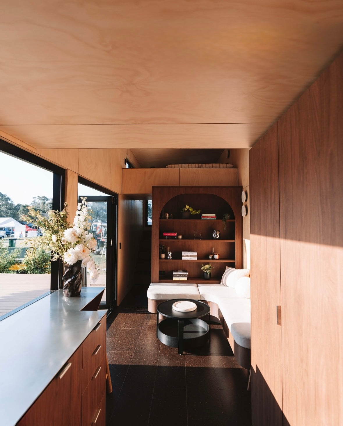 Charcoal Cork Floor Tile