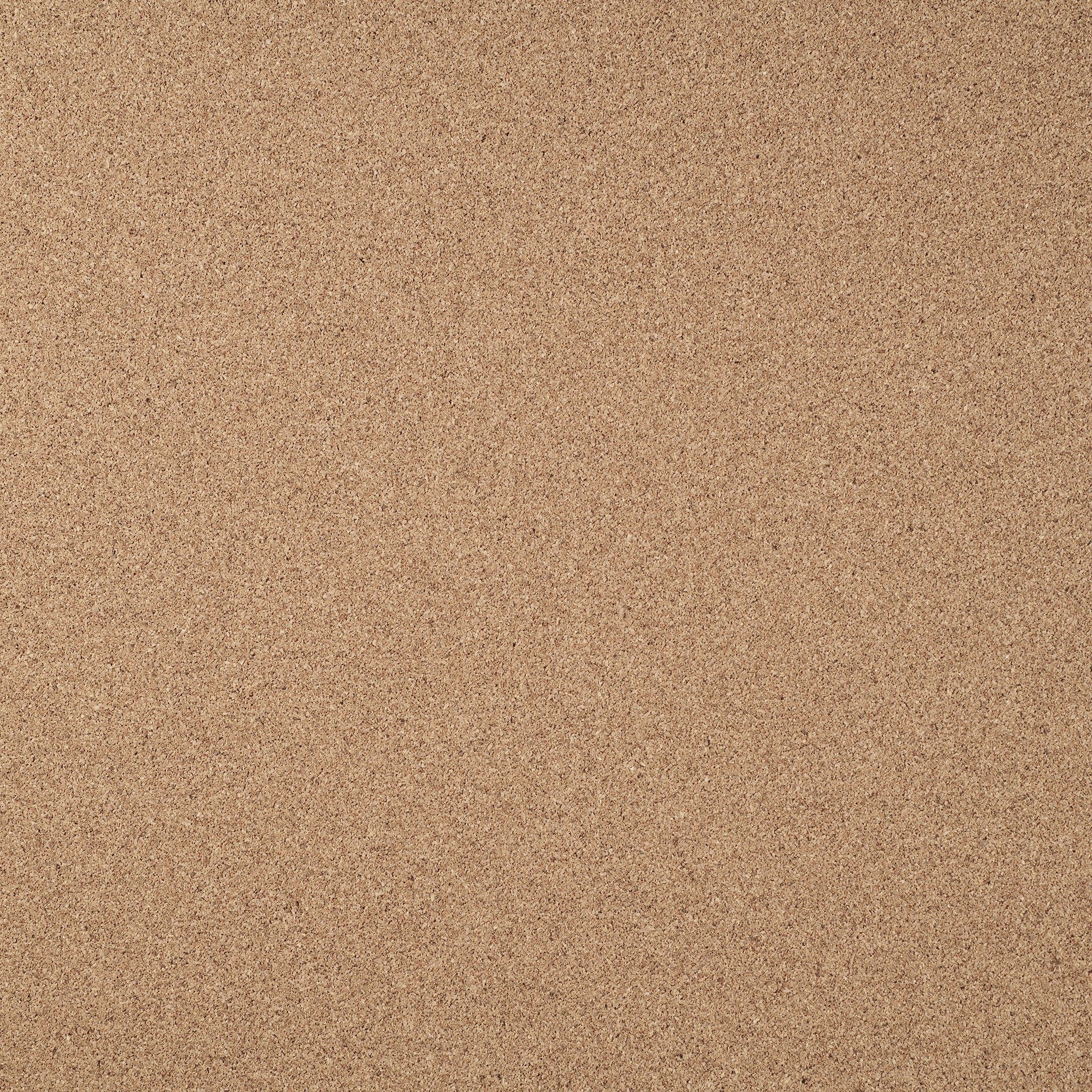 A close-up view of a beige fine grain cork sheet.