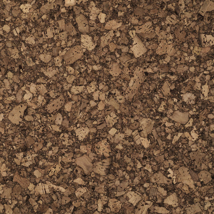 Autumn cork floor tile